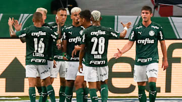 Brasileirao Series A: Palmeiras v Fortaleza Play Behind Closed Doors Amidst the Coronavirus (COVID -