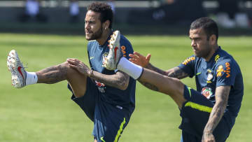 Brazil Press Conference & Training Session - Granja Comary