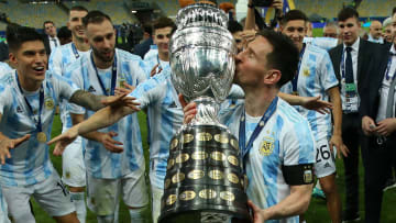 Messi con la Copa