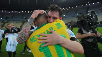 Messi con Ney