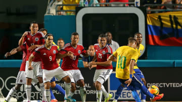 Brazil v Colombia - Neymar buscará volver a convertir ante los colombianos.