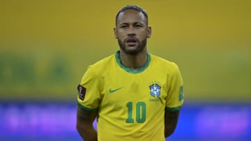 Neymar Jr sous le maillot de la Seleção . 