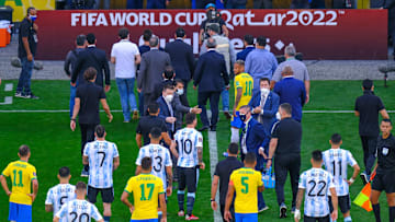 Brazil vs. Argentina suspended amid health concerns