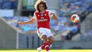 Matéo Guendouzi face à Brighton & Hove Albion 