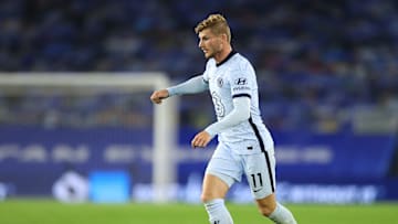 Timo Werner trifft am Sonntag auf den FC Liverpool
