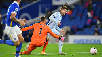 Timo Werner holte direkt einen Elfmeter raus