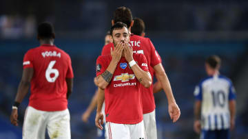 Bruno Fernandes a été l'un des grands artisans de la large victoire de Manchester United sur la pelouse de Brighton