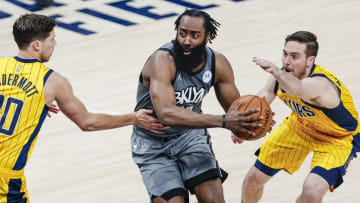 James Harden tiene promedio de 25.4 puntos desde que llegó a los Nets
