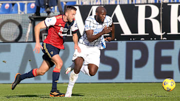 Lo sprint di Lukaku per il 3-1 dell'andata 