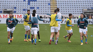 Allenamento azzurro