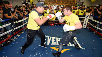 Reynoso y "Canelo" no han parado de trabajar