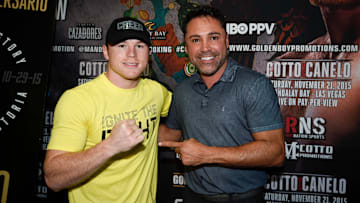 Álvarez y De La Hoya han sido una dupla exitosa  