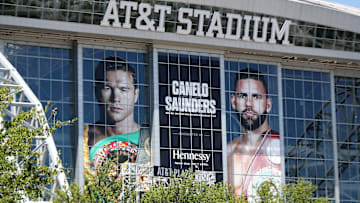 Pelea de Canelo con Saunders tuvo récord de asistencia