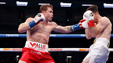 Saúl "Canelo" Álvarez fue claro dominador en la pelea contra Callum Smith