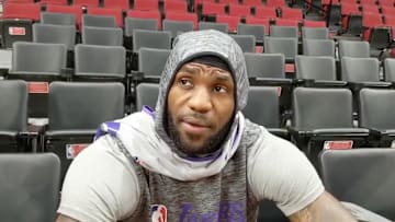 James aclaró la polémica con Kyle Kuzma