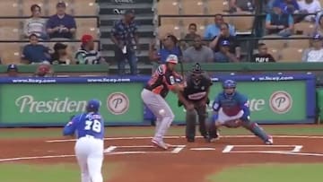 César Valdez se lució con Licey en la LIDOM