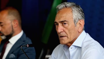 Il presidente Figc Gabriele Gravina