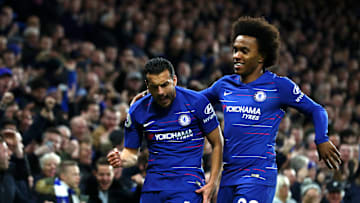 Pedro Rodriguez dan Willian sudah menandatangani kontrak jangka pendek bersama Chelsea