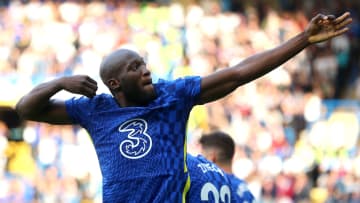 Romelu Lukaku avec Chelsea face à West Ham cette saison