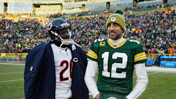 Green Bay Packers QB Aaron Rodgers vs Chicago Bears