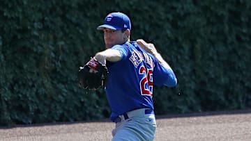 Hendricks terminó con efectividad de 3.46 en 30 aperturas en la campaña de 2019 en la MLB