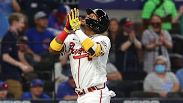 Ronald Acuña Jr. fue la principal figura ofensiva de los Bravos en abril