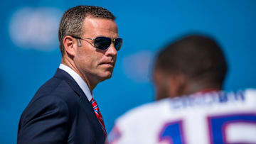 Bills general manager Brandon Beane revealed the perfect reasoning why he traded for wide receiver Stefon Diggs.
