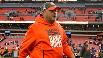 Cleveland Browns coach Freddie Kitchens. 