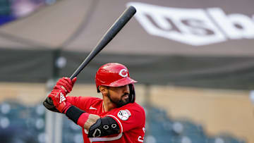 Castellanos bateó 14 jonrones en la temporada de 2020 con los Rojos