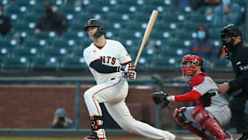 Buster Posey está teniendo una gran campaña con los Gigantes