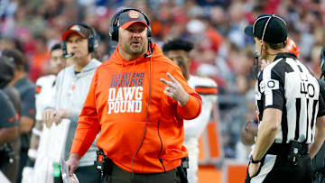 Cleveland Browns head coach Freddie Kitchens