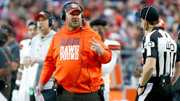 Former Cleveland Browns head coach Freddie Kitchens