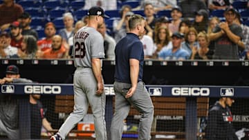 Cleveland Indians v Miami Marlins