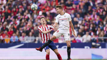 Luuk de Jong y Saúl Ñïguez