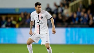 Flojo partido de Messi