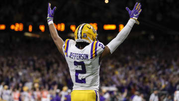 LSU star wideout Justin Jefferson