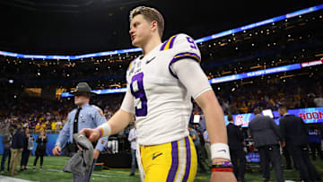 LSU Tigers QB Joe Burrow had a monster game, throwing for 7 touchdowns and scoring one himself.