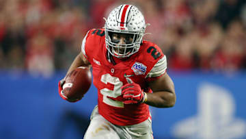 Baltimore Ravens RB J.K. Dobbins picked an unfortunate number for 2020.