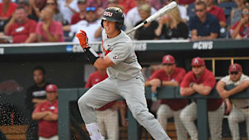 College World Series - Arkansas v Oregon State - Game Three