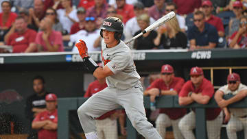 College World Series - Arkansas v Oregon State - Game Three