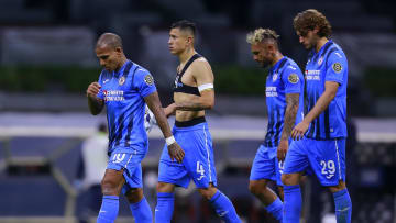 Jugadores de Cruz Azul.