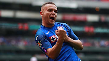 Jonathan Rodríguez, delantero del Cruz Azul