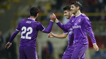 Morata, Asensio e Isco