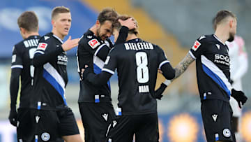 Die Arminia krallte sich die drei Punkte im Keller-Duell