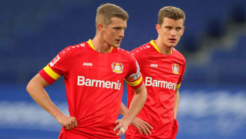 Lars Bender (l.) mit Bruder Sven.
