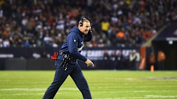 Jason Garrett coaching vs Bears