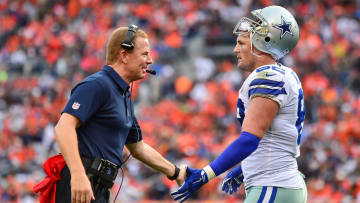Jason Witten was upset when asked if he's interested in replacing Jason Garrett next season. 
