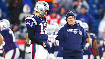 Brady y Belichick compartieron muchos años en los New England Patriots 