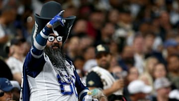 Cowboys fanatics, like this fan, will look to bring the noise in the game vs the 49ers