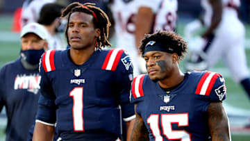 Newton y Karry forman parte del ataque de los Patriots en la temporada 2020-21 de la NFL